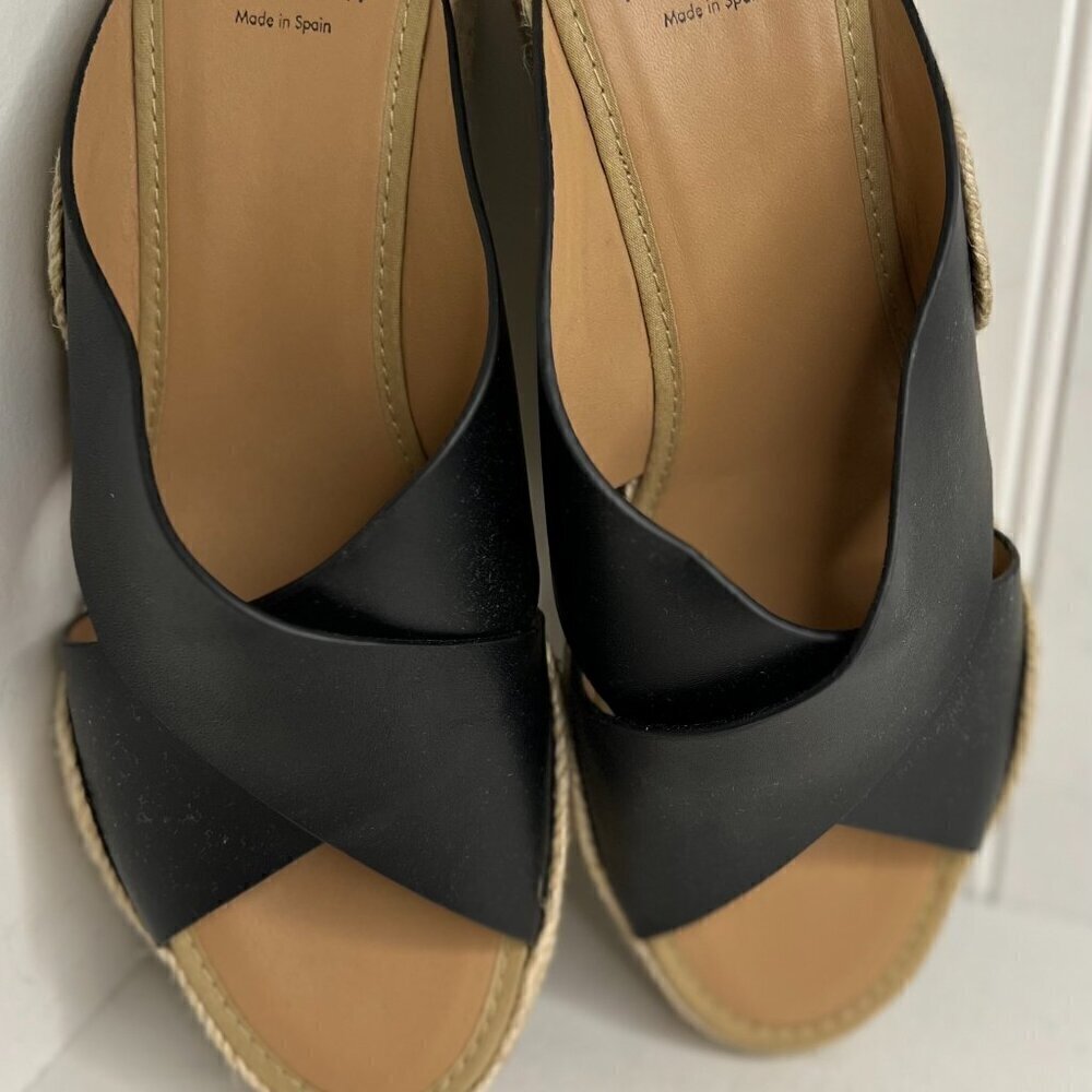 Aquatalia Womens Marina Black Espadrilles Size 11 (7611939) - Picture 2 of 10